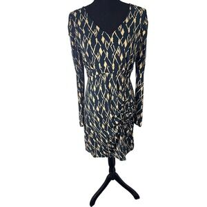 Gilli  Womens Dress Size M Hunter Green 3/4 Sleeve Dress